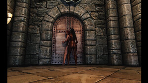 Грудастые трансы занимаются сексом в 3д замке лютою зимой