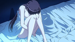 Хентай девушка кончила несколько раз, пока парень трахал её киску